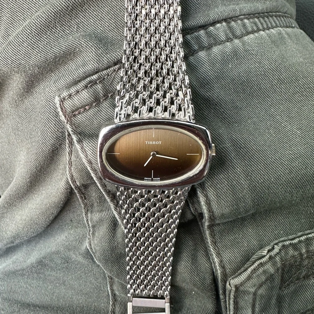 Vintage Tissot with Ombré Smoked Dial for Repair - Picture 5 of 5